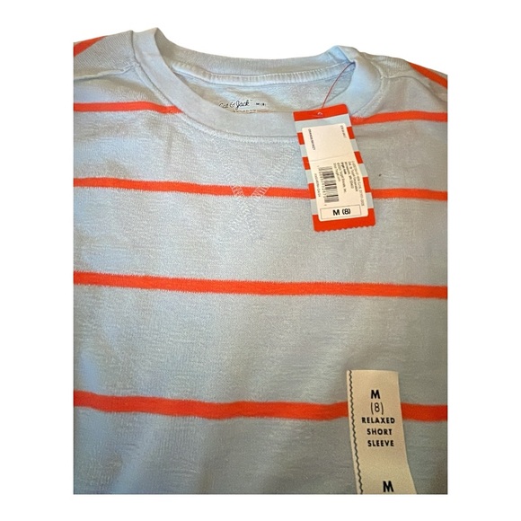 NWT Cat & Jack Gray and Orange Short Sleeve Tee - Picture 6 of 8